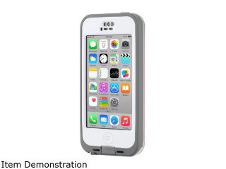 Apple iPhone 5C 8GB 4G LTE Pink 8GB Unlocked GSM Phone + LifeProof Nuud White/Clear 4.0" 1GB RAM