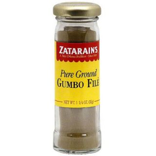 Zatarain's Gumbo File Seasoning, 1.25 oz (Pack of 12)