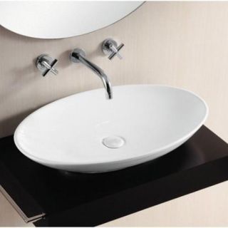 Caracalla by Nameeks CA40148 Bathroom Sink   White