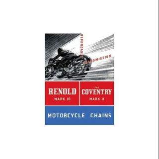 Reynold Mark 10 Motorcycle Chains Print (Canvas Giclee 20x30)