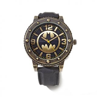 Batman Oxidized Case Black Silicone Strap Watch   8008522