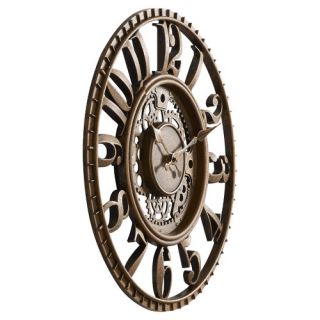 Trent Austin Design Knoll 15.5 Open Dial Gear Wall Clock