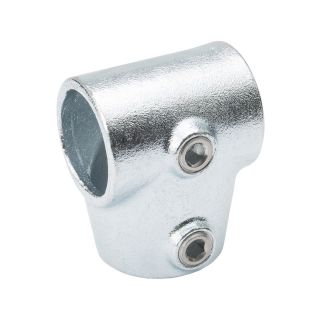 B&K 1 1/4 in x 1 1/4 in x 1 1/4 in 90 Degree Gray Galvanized Steel Structural Pipe Fitting Tee