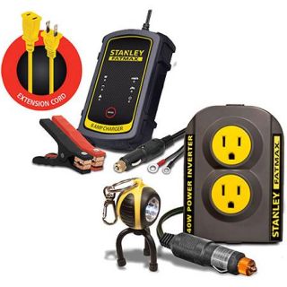 Stanley 'FatMax' Power Inverter & Battery Charger Bundle