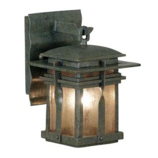 Carrington Wall Mount 1 Light Outdoor 9 in. Rust Extra Small Lantern 91900RST