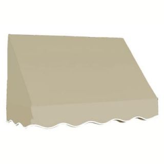 AWNTECH 5 ft. San Francisco Awning (31 in. H x 24 in. D) in Tan RF22 5T