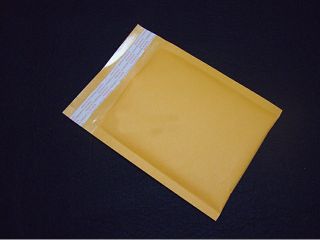 FM 10Pcs 170*290+40mm Kraft paper Bubble Bag Padded Envelopes Mailers Yellow US1