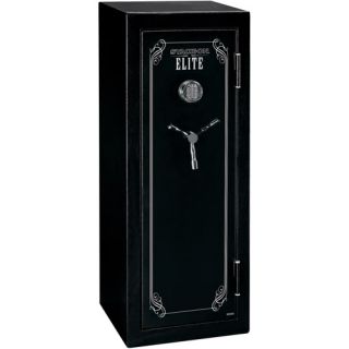 Stack On 16 Gun Fire Resistant Security Safe with Electronic Lock E 16 MB E Matte Black