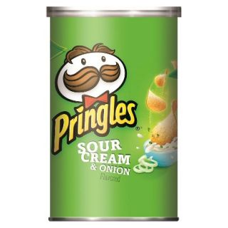 Pringles Grab & Go Sour Cream & Onion Potato Chips 2.5 oz