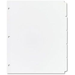 Avery Recycled Plain 8 tab White Dividers (Box of 24)   10884091