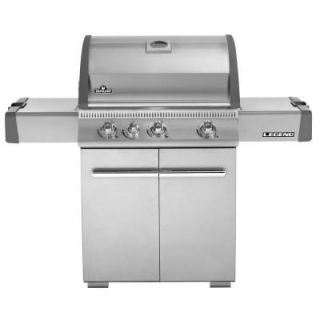 NAPOLEON 3 Burner Stainless Steel Propane Gas Grill with Infrared Rear Burner LA300RBP