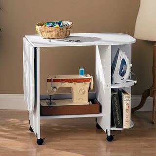 White Sewing Table