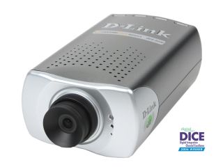 D Link DCS 3220 704 x 480 MAX Resolution RJ45 10/100TX Fast Ethernet 2 Way Audio Internet Camera
