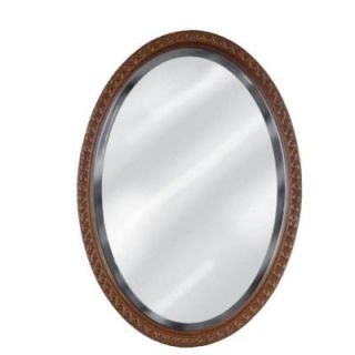 JSG Oceana Cambridge 34 in. x 24 in. Framed Mirror in Espresso CAM MIR ESP