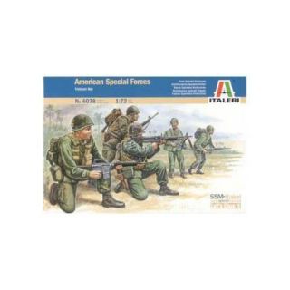 6078 1/72 Vietnam US Army Special Forces Multi Colored
