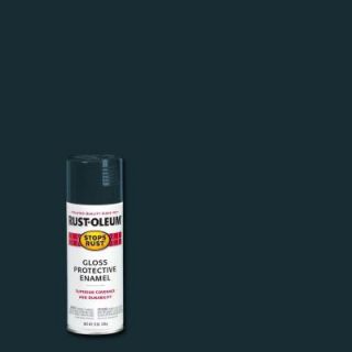 Rust Oleum Stops Rust 12 oz. Protective Enamel Night Tide Gloss Spray Paint (Case of 6) 248631