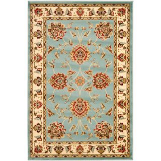 Safavieh Lyndhurst Green and Ivory Rectangular Indoor Machine Made Area Rug (Common 9 x 12; Actual 105 in W x 144 in L x 0.67 ft Dia)