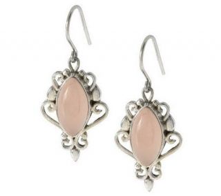 Artisan Crafted Sterling Chalcedony Dangle Earrings   J265824 —