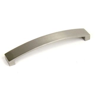 Contemporary Arch 6/75 inch Brushed Nickel Cabinet Pull Handle (Pack