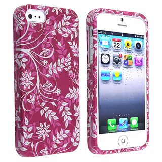 BasAcc Purple Snap on Rubber Coated Case for Apple® iPhone 5
