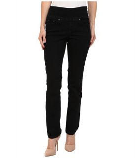 Jag Jeans Petite Petite Peri Pull On Straight In Black Void Black Void