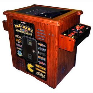 Namco Pac Man's Arcade Party Cocktail Game Cabinet