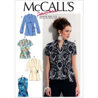 McCall's Pattern Misses' Tops, A5 (6, 8, 10, 12, 14)