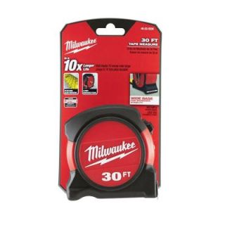 Milwaukee 30 ft. General Contractor Tape Measure 48 22 5530