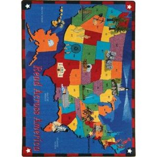 Joy Carpets Read Across America Area Rug