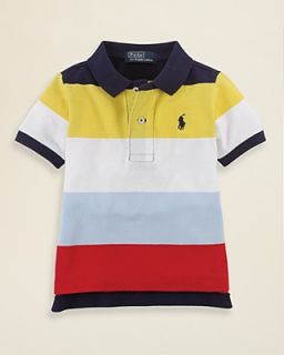 Ralph Lauren Childrenswear Infant Boys' Colorblock Polo   Sizes 9 24 Months