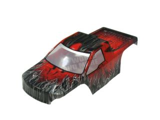Redcat Racing Part R180 R 1/10 Rock Crawler Body, Red for Everest 10