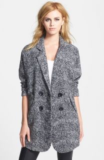 ASTR Oversized Print Coat