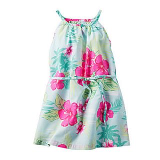 Carters® Sleeveless Tropical Print Dress   Toddler Girls 2t 5t