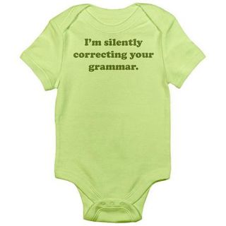  Grammar Newborn Baby Bodysuit