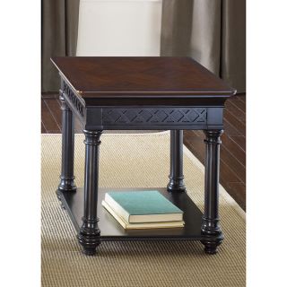 Liberty Chocolate and Cherry End Table   16612012   Shopping