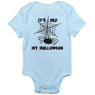  Newborn Baby Halloween 1st Halloween Spider Bodysuit