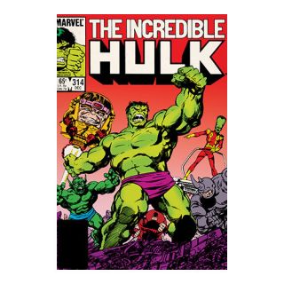The Incredible Hulk, Issue #314 Cover by Marvel Comics Graphic Art on