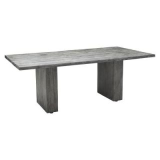 ZUO Grey Parksville Beach Dining Patio Table 703535