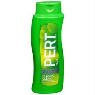 Pert Plus 2 In 1 Shampoo + Conditioner Medium Conditioning Formula 25.40 oz (Pack of 6)