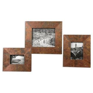 Uttermost Ambrosia Copper Photo Frames Set of 3
