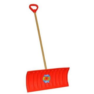 Bigfoot 25 in. Blade Snow Pusher with Wooden Handle 2953