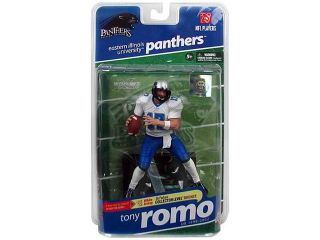 Mcfarlane NCAA Series 2 Tony Romo Eastern Illinois University Panthers White Jersey Collector Level Production Number 3000 Pieces