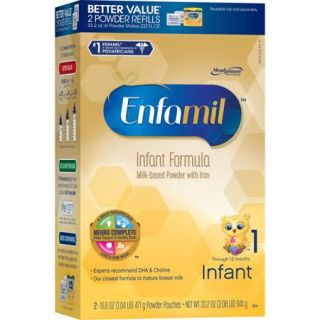 Enfamil Infant baby formula   33.2 oz Refill Box