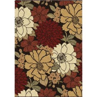 Faith Brown 5 ft. 3 in. x 7 ft. 6 in. Indoor Area Rug 302868   Mobile