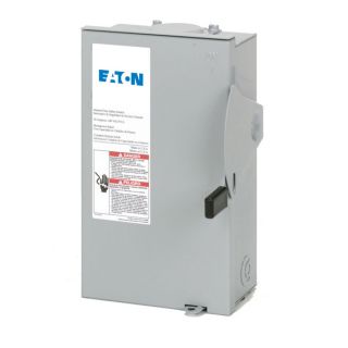 Eaton 30 Amp Fusible Metallic Safety Switch