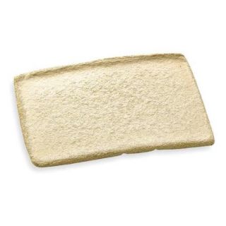 ABILITY ONE Natural, Natural Cellulose Sponge, Length 3 5/8", Width 5 3/4", 1 EA 7920 00 240 2555