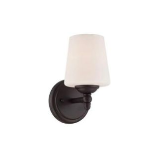 Designers Fountain Darcy 1 Light Oil Rubbed Bronze Wall Sconce 15006 1B 34
