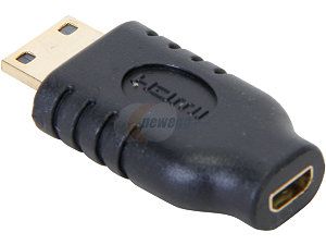 BYTECC MIHMC MF Mini HDMI Male to Micro HDMI Female Adapter
