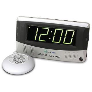 Sonic Alert Alarm Clock and AM/FM Radio with Super Shaker