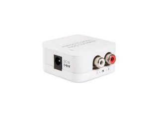 StarTech AA2SPDIF Stereo RCA to SPDIF Digital Coaxial and Toslink Audio Converter